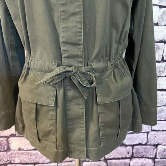 J. Jill Green Long Sleeve Jacket Size MP - Picture 3 of 9